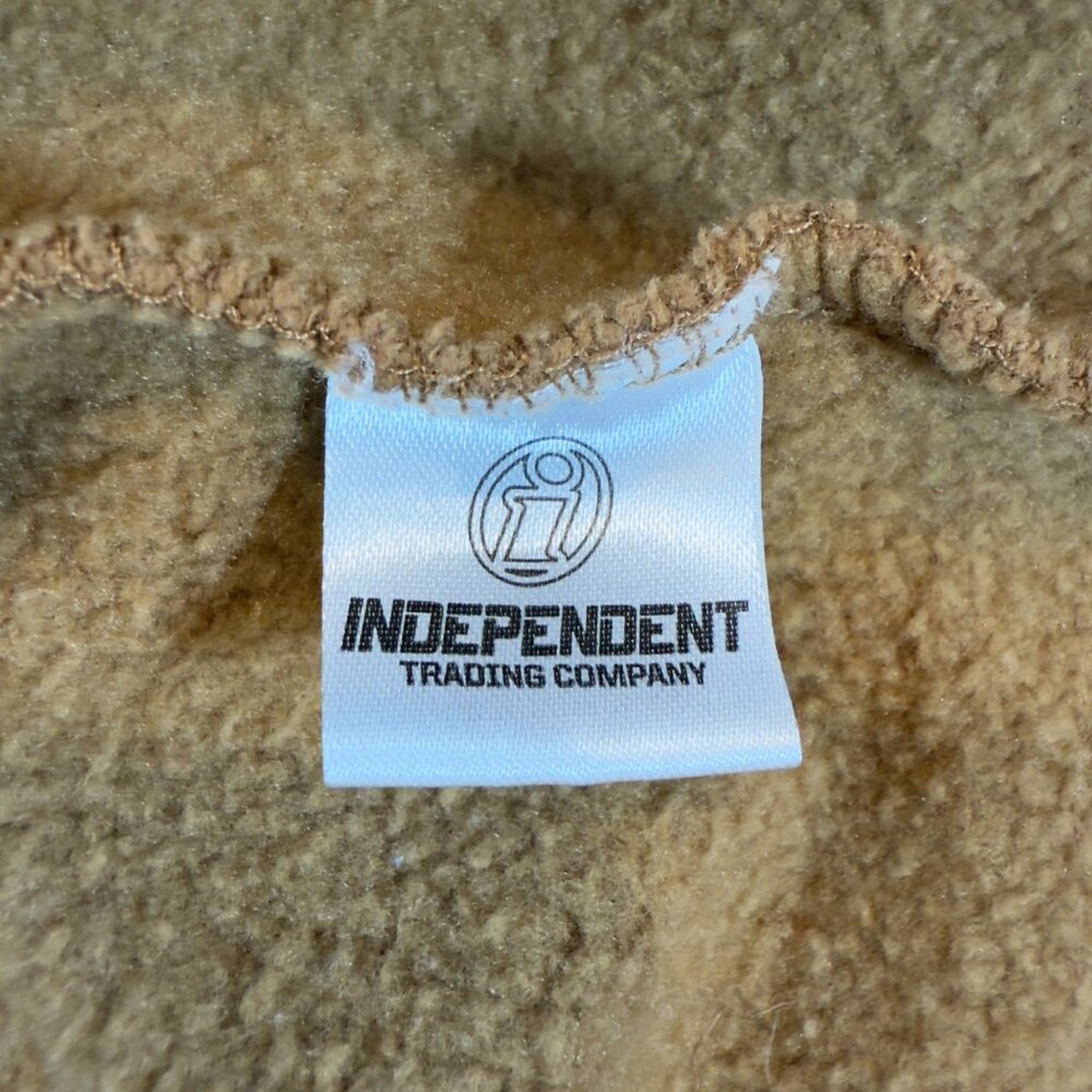 Troll Co Hoodie Brown Pay Me for My Experience Graphic Pullover Men's S Caramel - Picture 5 of 11